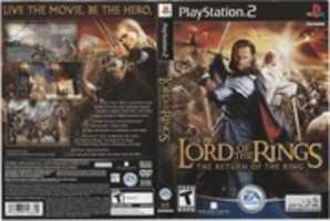 Free download The Lord Of The Rings - The Return Of The King [SLUS 20770] (Sony PlayStation 2) Scans (1600DPI) free photo or picture to be edited with GIMP online image editor